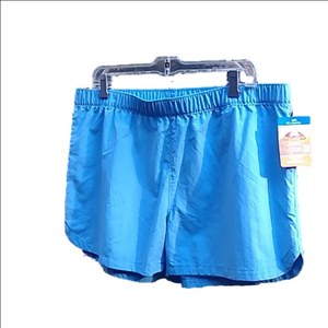 NEW Columbia Women's Baby Blue Omni Shade Shorts Not Lined 4" Inseam